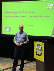 Ed Ormsby making his presentation at the 2019 NGCOA Conference.